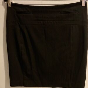 Express Elegant Black Mini Skirt